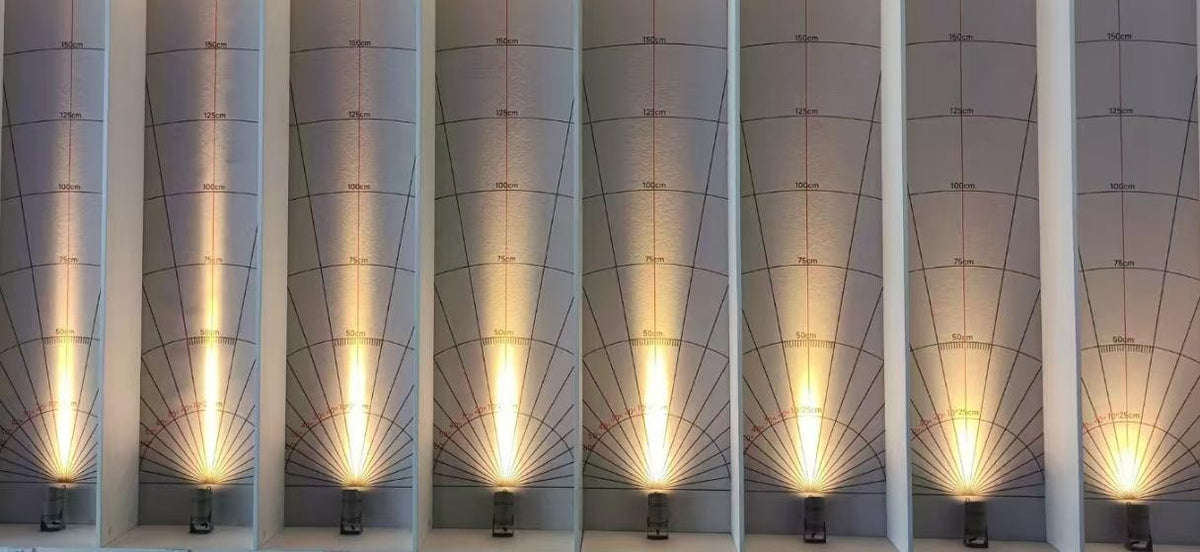SHLED flood light beam effect reference