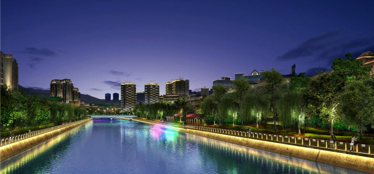 SHLED in-ground landscape lighting application reference